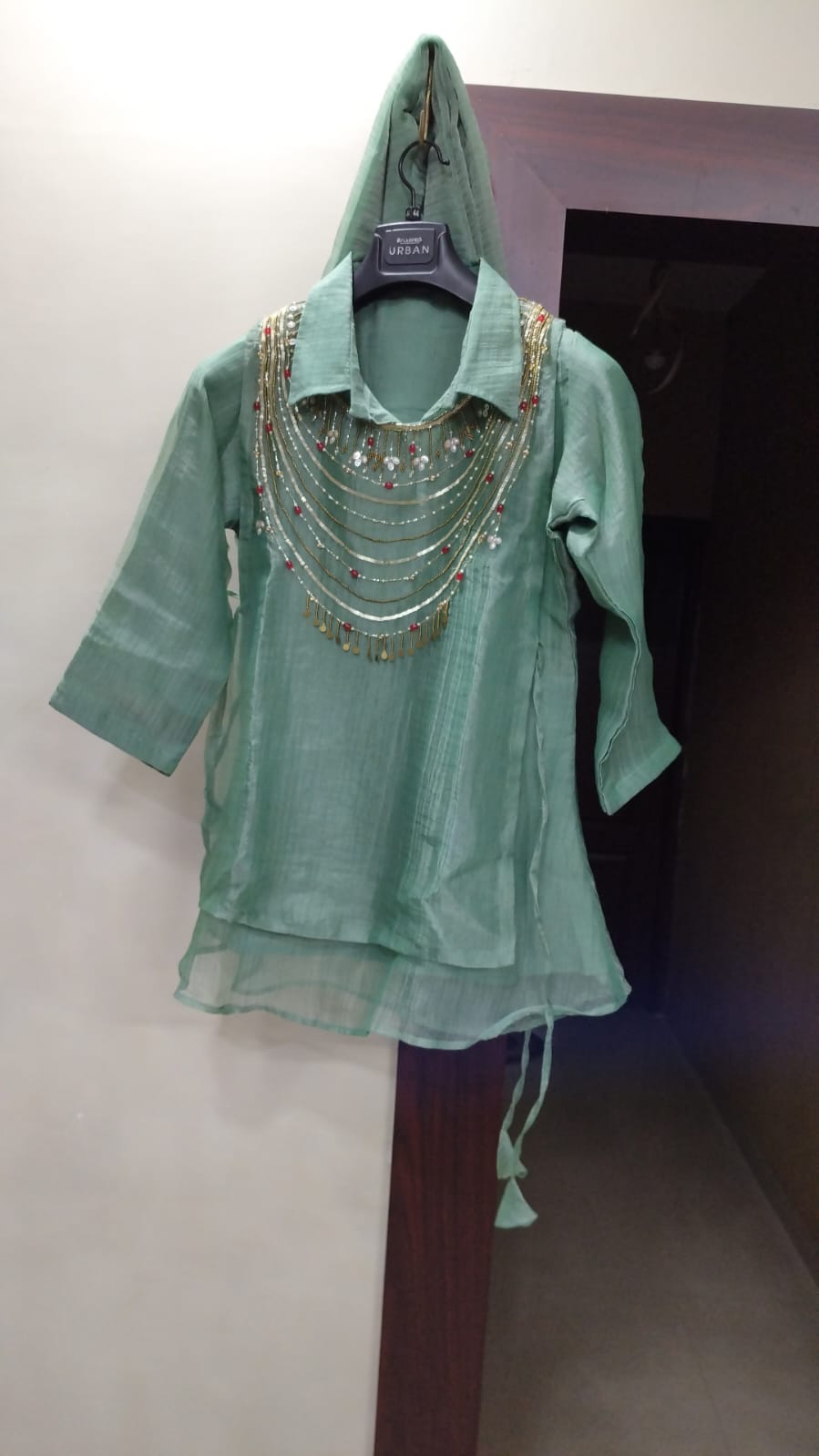 Sage green cord set